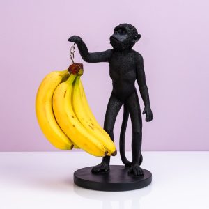 Aap banaanhouder – Zwart