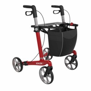 Rollator Athlon SL maat M – Carbon, Nu met gratis rugsteun