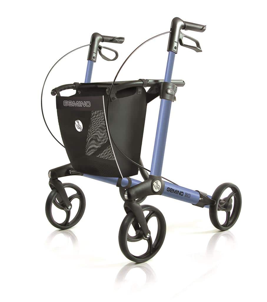 Gemino 30 rollator Maat M in diverse kleuren incl. stokhouder - Afbeelding 4