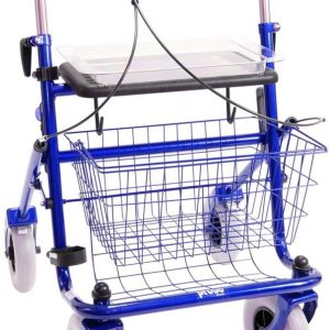 Rollator Provo met duwbeugel met eenzijdige rem
