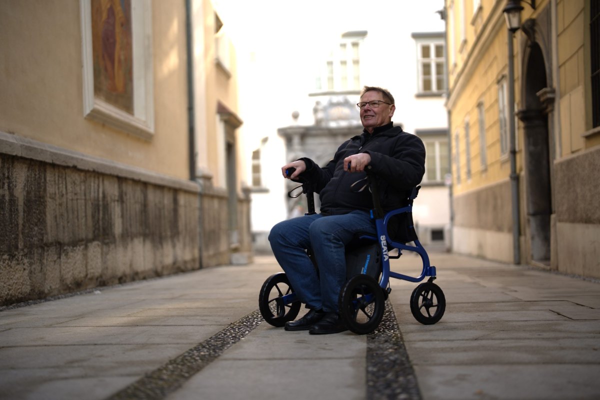 Rollator Seata, uniek door comfortabele zit - Afbeelding 5