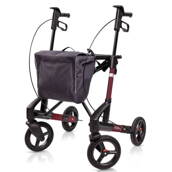 Topro Troja 5G rollator BLACK SERIES Maat M met gratis rugsteun - Afbeelding 4