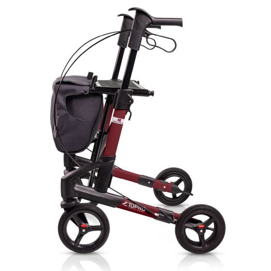 Topro Troja 5G rollator BLACK SERIES Maat M met gratis rugsteun - Afbeelding 6