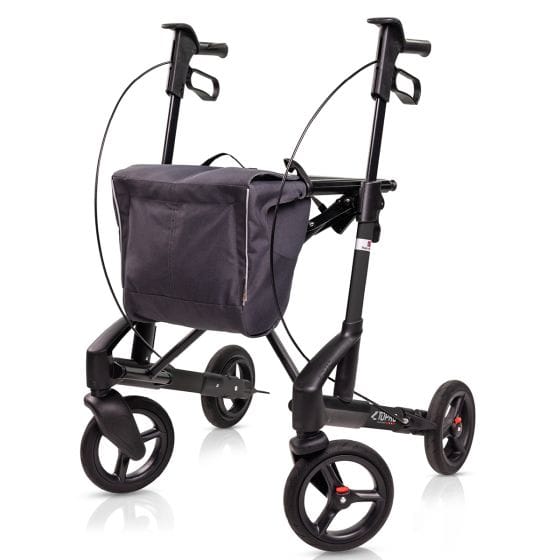 Topro Troja 5G rollator BLACK SERIES Maat M met gratis rugsteun