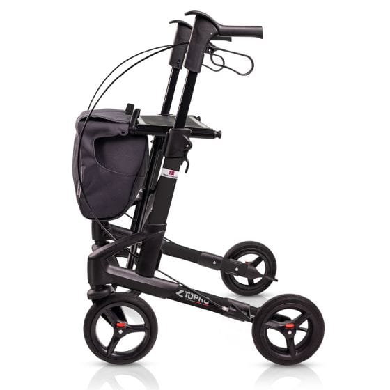 Topro Troja 5G rollator BLACK SERIES Maat M met gratis rugsteun - Afbeelding 7