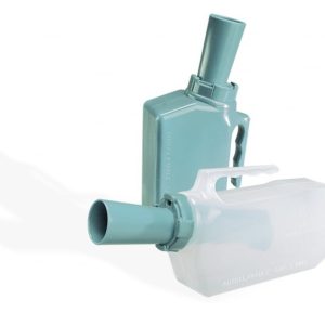 Urinaal voor man met terugloopbeveiliging