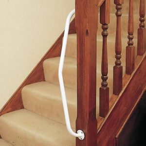 Trapbeugel gedraaid in rechts en links