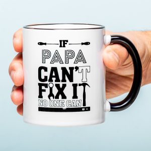 Gepersonaliseerde mok If Papa Can’t Fix It