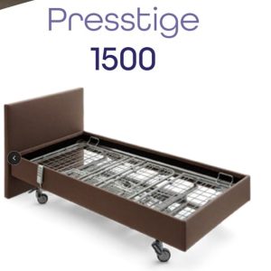 Hoog/laagbed Presstige 1500 – Eenpersoons EN Tweepersoons in diverse stoffering