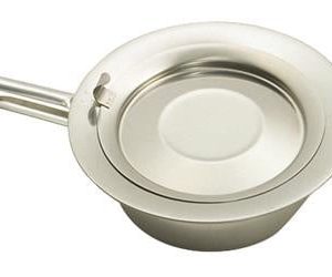 Ondersteek RVS Linido met deksel