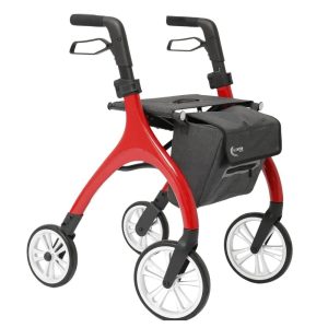 Rollator MultiMotion Curve met zachte wielen in diverse kleuren