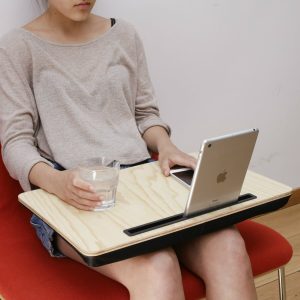 Large iBed tablethouder – Hout