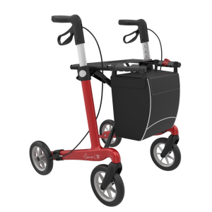 Rollator Server CF Carbon Soft Maat M – Nu met gratis rugsteun